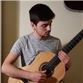 Clases de guitarra y lenguaje musical (estudiante en el csmvalència en la especialidad de pedagogía). con 14 años de experiencia
