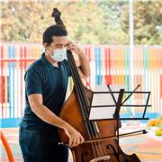 Profesor de guitarra acústica, guitarra eléctrica y bajo eléctrico