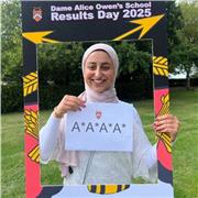 Experienced maths tutor who achieved 98% in A Level Maths and is very passionate to share her knowledge!