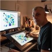 Me defino como un artista contemporáneo y explorador visual, centrado en crear lenguajes artísticos propios.