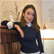 Estudiante universitaria con experiencia en acompañamiento social y académico de niños, con nivel de ingles B1 evaluado por prueb