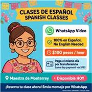 > Doy clases de español para extranjeros que viven en Monterrey > Método 100% en español, sin necesidad de hablar inglés principia