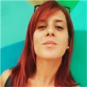 Italian teacher gives lessons to foreigners