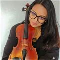 Profesora de piano, canto, violín, ukelele e iniciación musical
