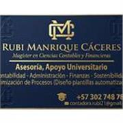 Magister contable y financiera, Asesorías, Apoyos universitarios
