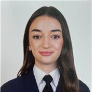 Soy estudiante con el título de bachillerato. Disponible para dar clases presenciales u online