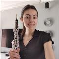 Estudiante de música imparte clases de lenguaje musical, oboe