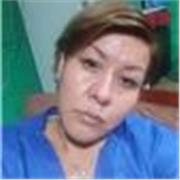 Profesora de la materia de biología