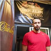 Professeur depuis 12ans de boxe thaïlandaise avec de multiples stages en Thaïlande je transmets mes connaissances pour l' apprentissage de la boxe self défense et perte de poids
