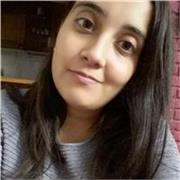 Profesora de matemática para niños de escuela primaria