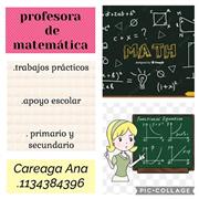 Clases particulares virtuales de matemática física y Cs Naturales