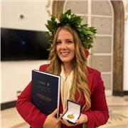 Laureata in Giurisprudenza con 110 e lode