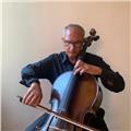 Professionista impartisce lezioni di violoncello
