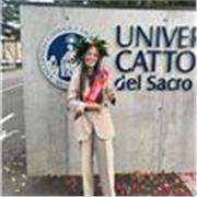 Laureata in Psicologia, attualmente studentessa magistrale di Psicologia sociale, economica e delle decisioni, offro ripetizioni/ aiuto studio per bambini/ ragazzi. Ho già avuto esperienze di rispedizioni, dove mi sono confermata una persona molto calma e