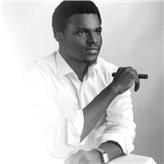 Friendly piano teacher helping students enjoy music learning.