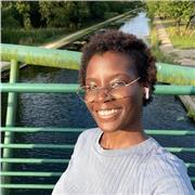 Calm and approachable tutor helping learners build natural and confident English speaking skills.