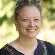 Profesora de inglés nativa estadounidense