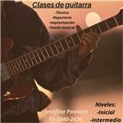 Clases particulares de guitarra todos los niveles y edades, de piano inicial y de teoría músical!