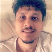 Happy positive person who loves to learn and teach languages.