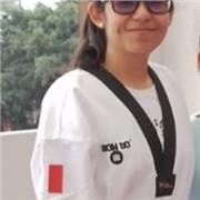 Profesora de Artes Marciales Taekwondo Academia Yud