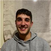 Estudiante carrera universitaria estadística y empresa