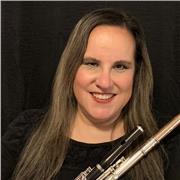 I teach music literacy skills & flute performance techniques to all ages & abilities. Plus, teach writing & time management skills
