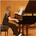 Clases de piano y lenguaje musical, especialidad música clásica