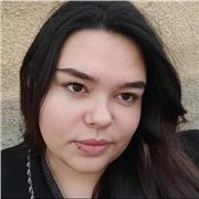 Profesora de inglés e historia para niños pequeños