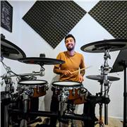 Clases de Batería presencial-online, niveles básico e intermedio