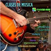 Clases de guitarra, lenguaje musical y audioperceptiva