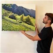 Cours de peinture pour tous niveaux. Aquarelle sur papier, acrylique sur toile. Peinture figurative, paysages et urbains. Perspectives, lumières, construction d’un espace, études des différents plans