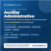Funcionaria con 18 años en la Administración local prepara Auxiliar Administrativo | Derecho Administrativo fácil
