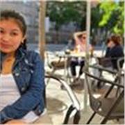 Enseñando español 
A extranjeros 
Amable. responsable, dedicada 
Con lo que hago