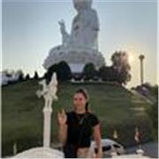 Instructora de mat pilates para todas las edades