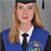 Profesora titulada en Ciencias Ambientales, con más 2 años de experiencia.