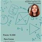clases particulares ingles y matematicas, online o presencial, estudiante de 4 año de ingeniería civil en la universidad católica