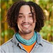 Second-year Ph.D. student tutoring biology