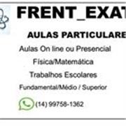 FRENTE EXATA AULAS E ENGENHARIA - MENTORIA EM EDUCAÇÃ