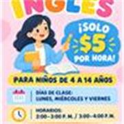 Profesor de ingles para niños de 4 a 14 años