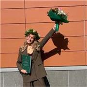 Laureata in LowCarbon Technologies and Sustainable Chemistry, dipartimento di chimica industriale presso l'Università di Bologna