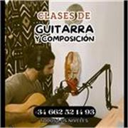 Clases de guitarra individuales y personalizadas, compatible con todos los niveles