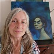 30yrs experience in drawing and painting, both representational and expressive, I teach online, or here in West Cork,