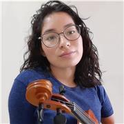 Maestra de violín con experiencia en niños, adolescentes y adultos