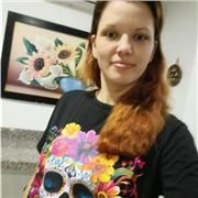 Profesora de inglés con experiencia dando clases presenciales y virtuales por aproximadamente 1 año a personas de todas las edades
