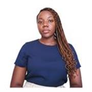 Estudiante universitaria creativa que da clases de idiomas