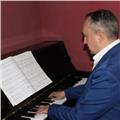 Profesor de piano, trompeta y lenguaje musical