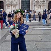 Laureanda in International Politics, Law & Economics, presso Università statale di Milano