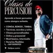 Clases de Percusión Bongo, Conga , Timbal presencial, a domicilio y Online