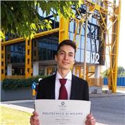 Laureato in Space Engineering offre ripetizioni per materie scientifiche per studenti di scuole superiori ed universitari