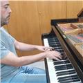 Profesor de piano, lenguaje musical, armonía